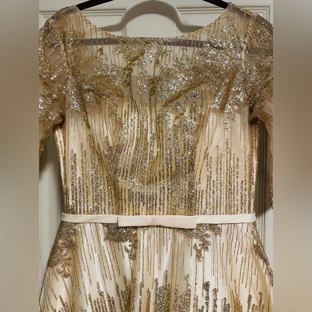 Boutique Gold Formal Dress
